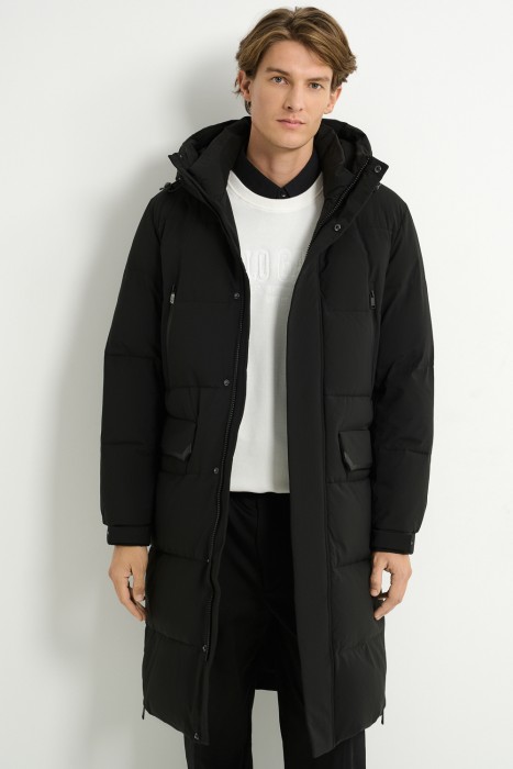 удлиненная зимняя куртка 726075003 фотография