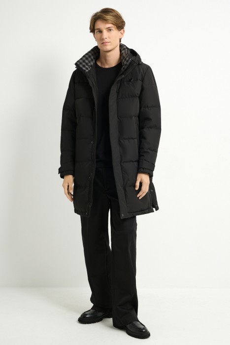 удлиненная зимняя куртка 736265003 фотография