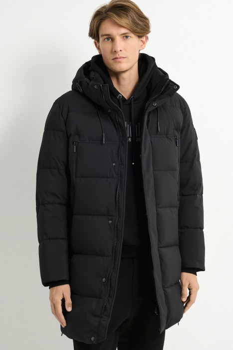 удлиненная зимняя куртка 736263003 фотография