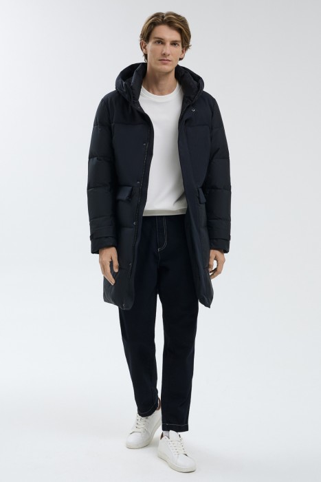 удлиненная зимняя куртка 726092003 фотография