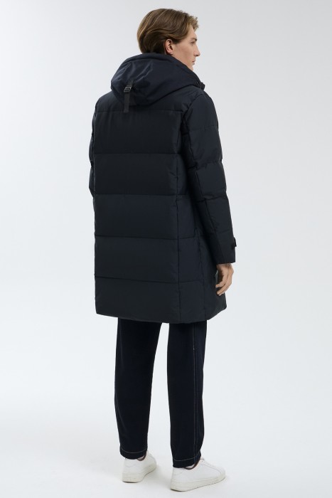 удлиненная зимняя куртка по цене 5390 руб вид справа