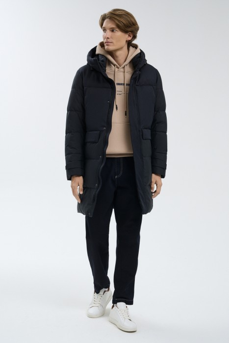 удлиненная зимняя куртка 726098003 фотография