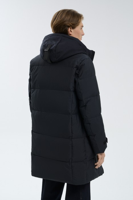 удлиненная зимняя куртка по цене 5890 руб вид справа