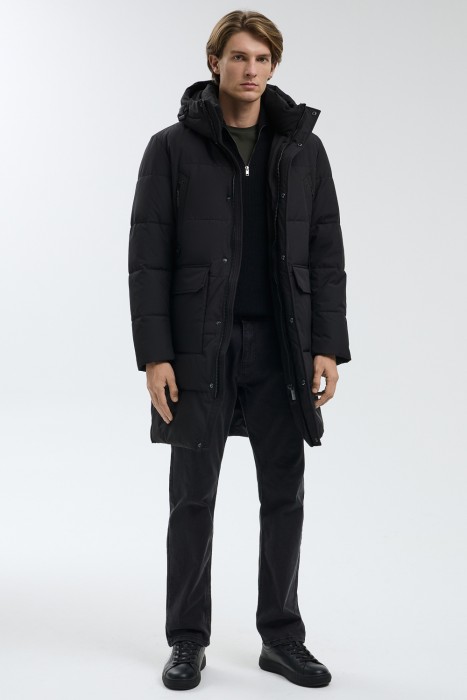 удлиненная зимняя куртка 739039003 фотография