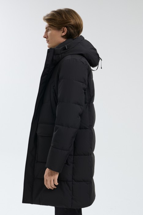 удлиненная зимняя куртка по цене 5750 руб вид справа