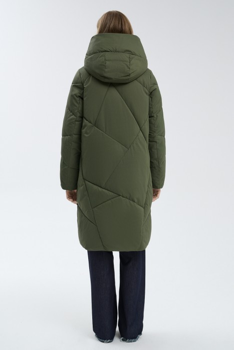 удлиненная зимняя куртка по цене 8310 руб вид справа