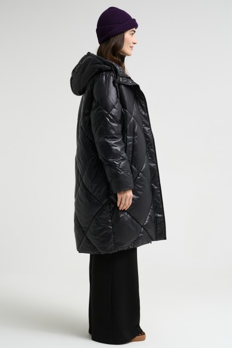 удлиненная зимняя куртка по цене 5530 руб вид справа