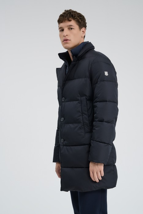 удлиненная зимняя куртка по цене 8960 руб вид справа