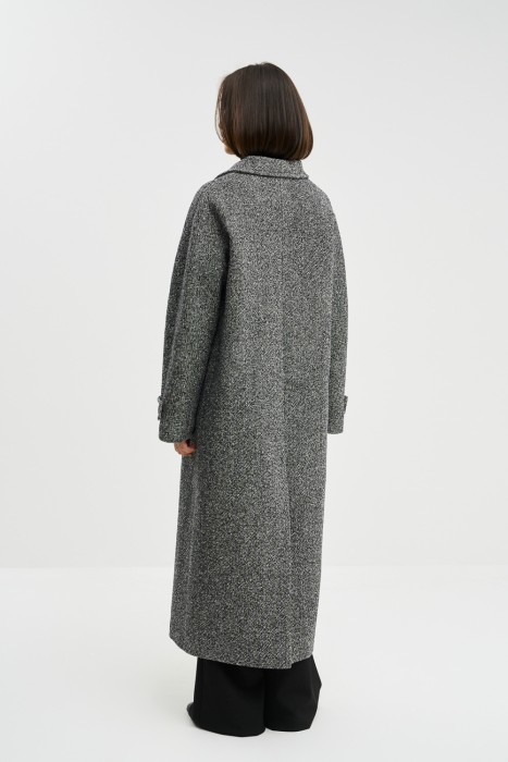 удлиненное пальто по цене 13250 руб вид справа