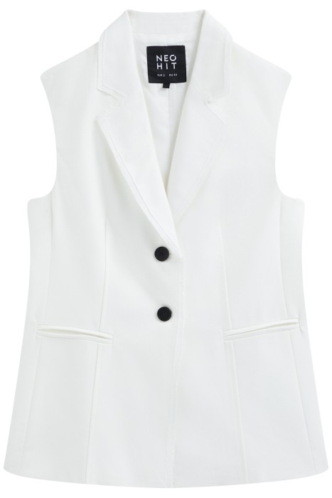 удлиненный жилет из россии вид сбоку