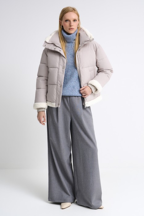 укороченная зимняя куртка 728660003 фотография