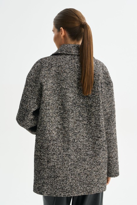 укороченное пальто по цене 11320 руб вид справа