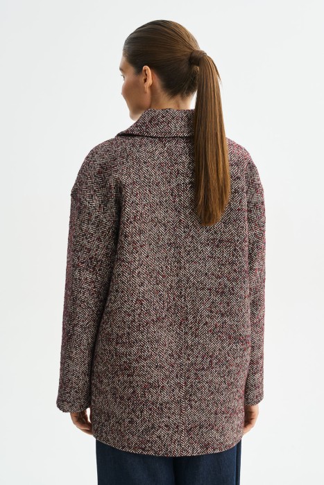 укороченное пальто по цене 8050 руб вид справа