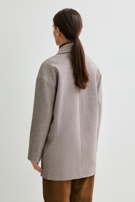 укороченное пальто по цене 11510 руб вид справа