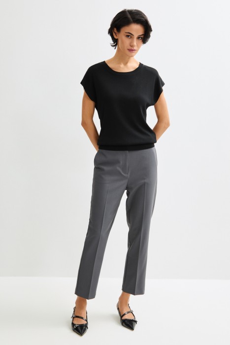 укороченные брюки 802117003 фотография