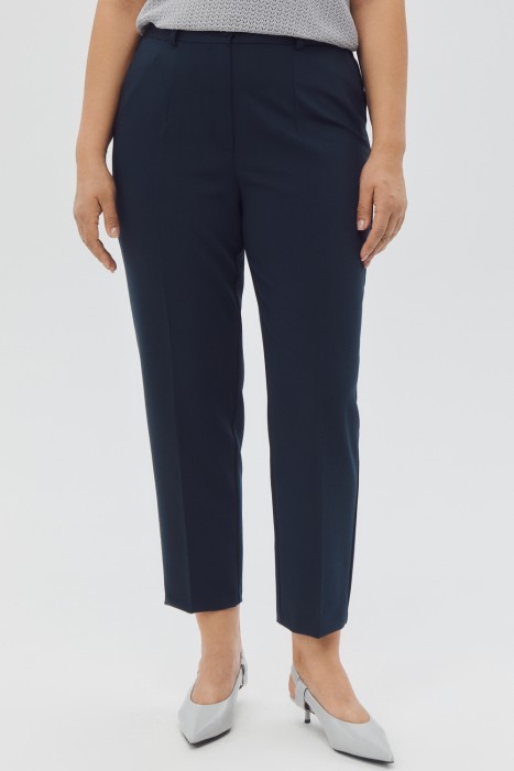 укороченные брюки от бренда снежная королева вид слева