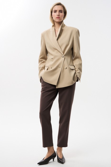 укороченные брюки 795024003 фотография