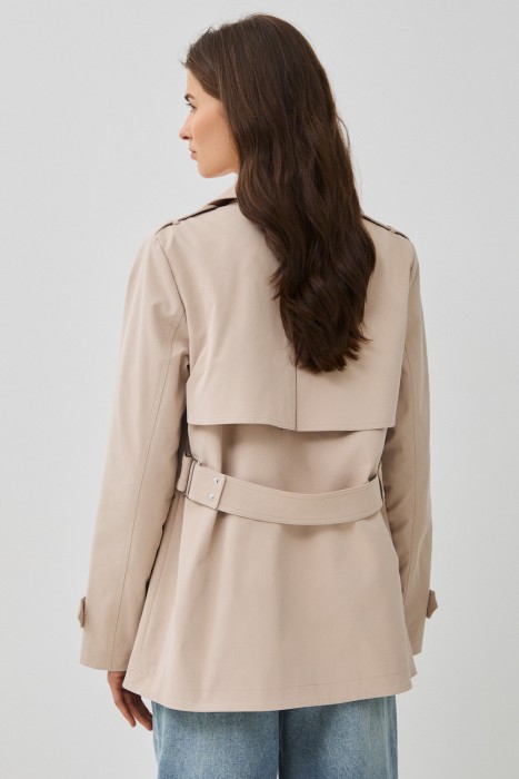 укороченный тренч по цене 8050 руб вид справа