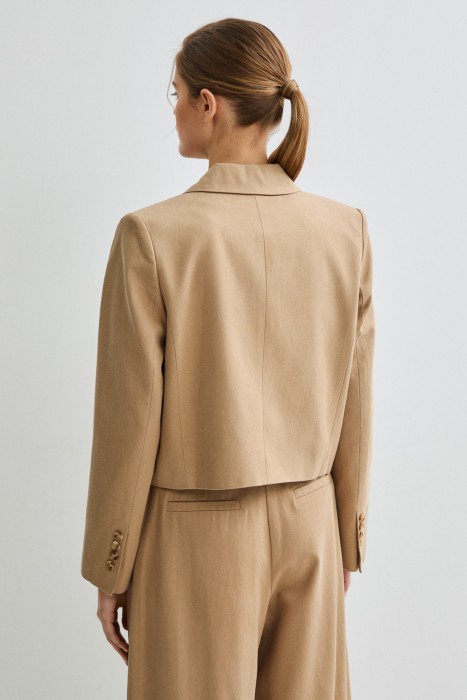 укороченный жакет по цене 5360 руб вид справа