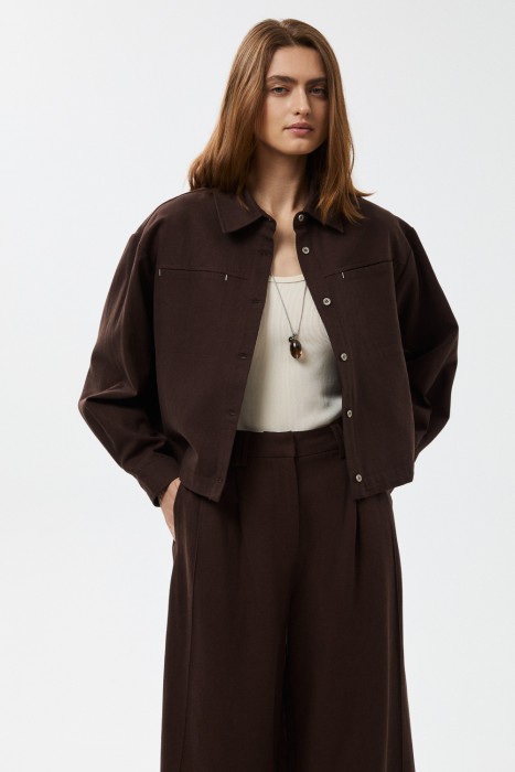 укороченный жакет 815895003 фотография