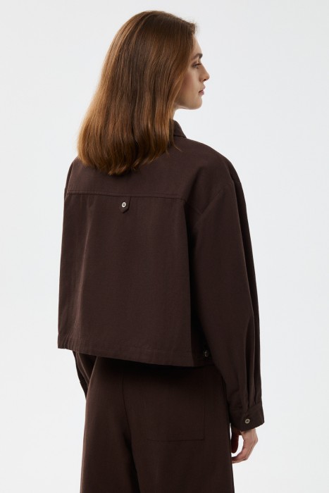 укороченный жакет по цене 4560 руб вид справа