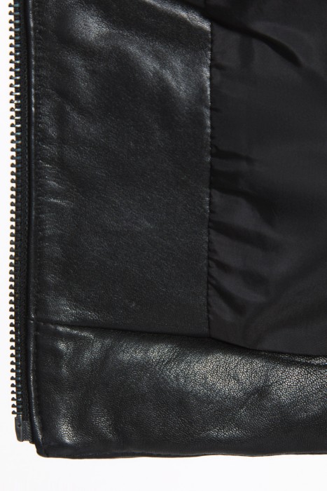 утепленная кожаная куртка по цене 9370 руб вид справа