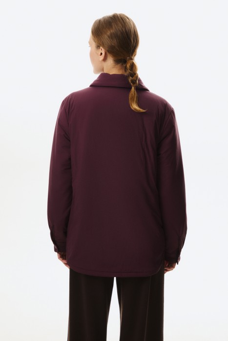 утепленная куртка-рубашка по цене 3250 руб вид справа