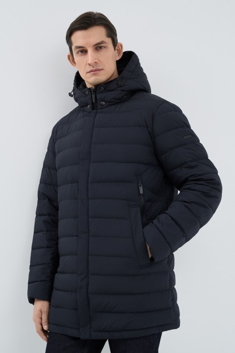 утепленная куртка с капюшоном 742208003 фотография