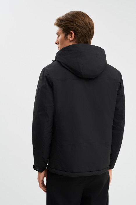 утепленная куртка с капюшоном по цене 6610 руб вид справа