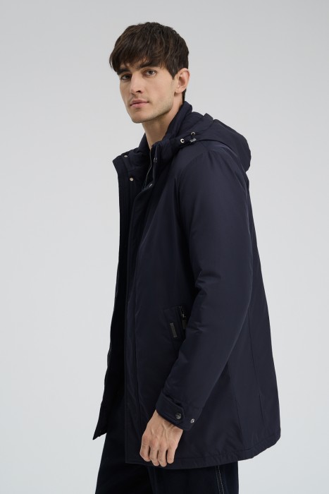 утепленная куртка с капюшоном по цене 5030 руб вид справа