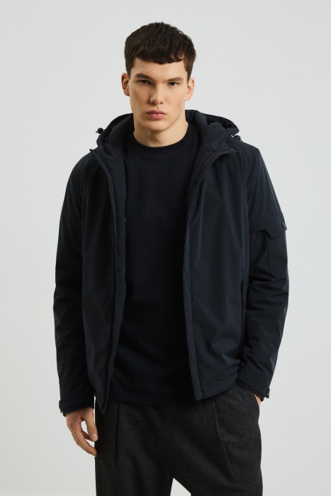 утепленная куртка с капюшоном 809938003 фотография