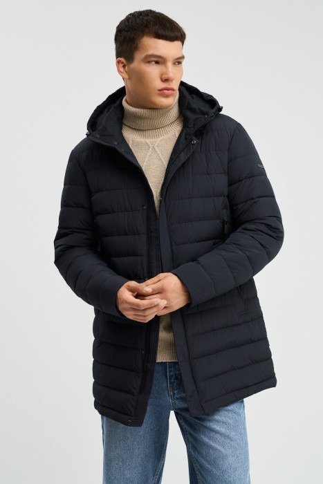 утепленная куртка с капюшоном 772951003 фотография
