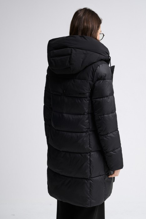 утепленная куртка с капюшоном по цене 4640 руб вид справа