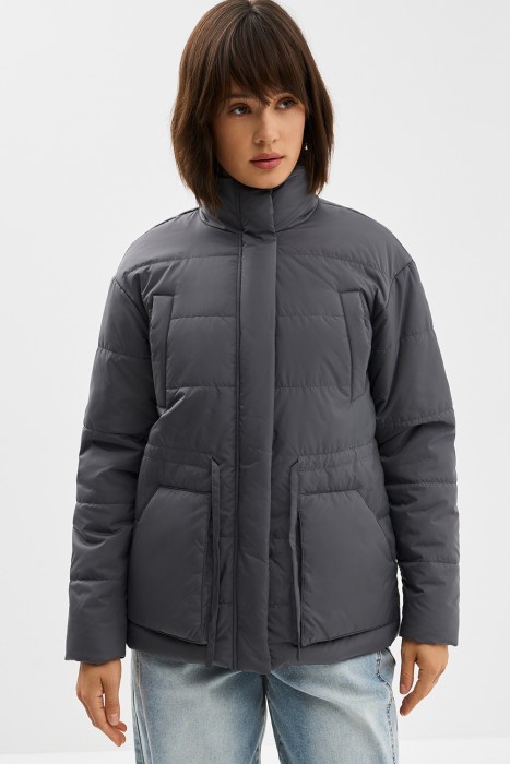 утепленная куртка из россии вид сбоку