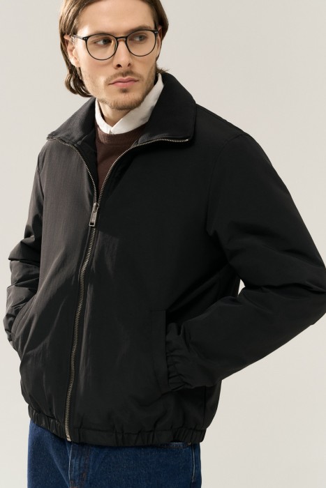 утепленная куртка от бренда снежная королева вид слева