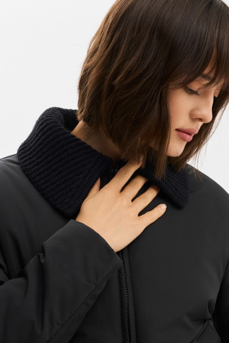 утепленная куртка из россии вид сбоку