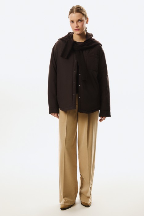 утепленная куртка из россии вид сбоку