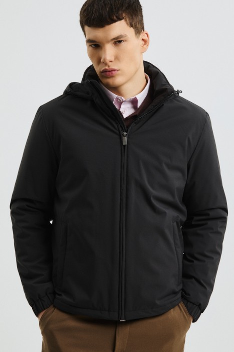 утепленная куртка от бренда снежная королева вид слева