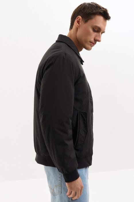 утепленная куртка от бренда снежная королева вид слева