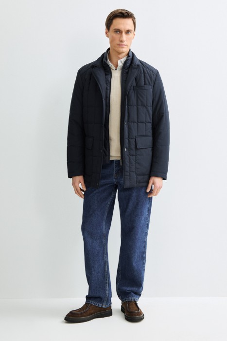 утепленная куртка из россии вид сбоку