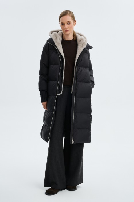 утепленное пальто с меховой отделкой из россии вид сбоку