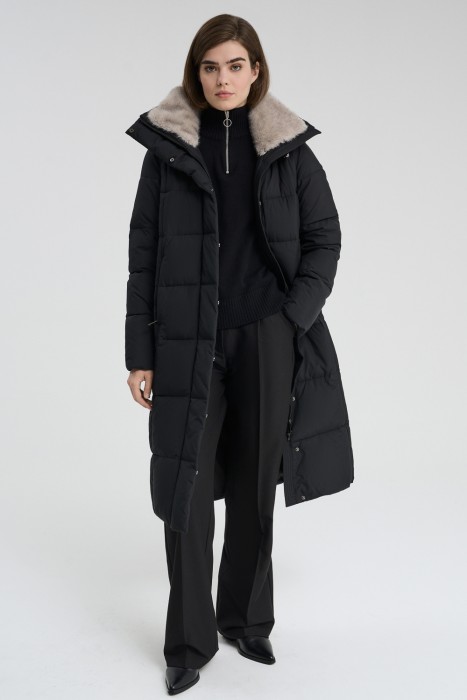 утепленное пальто 739823003 фотография