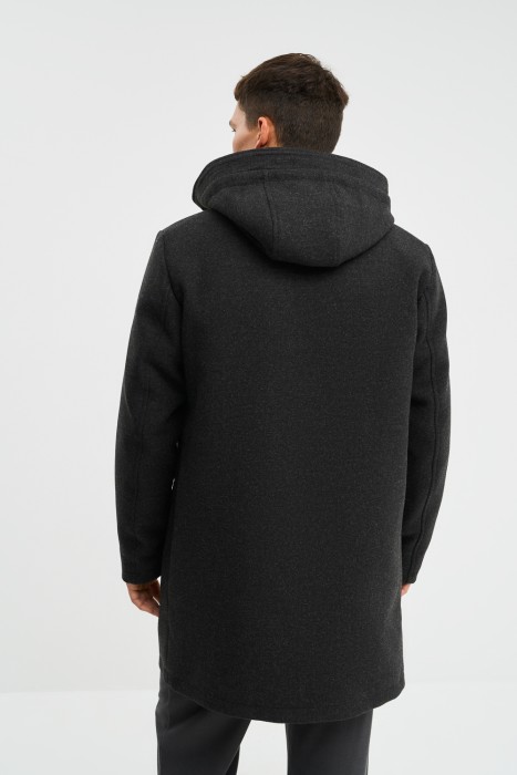 утепленное пальто по цене 10550 руб вид справа