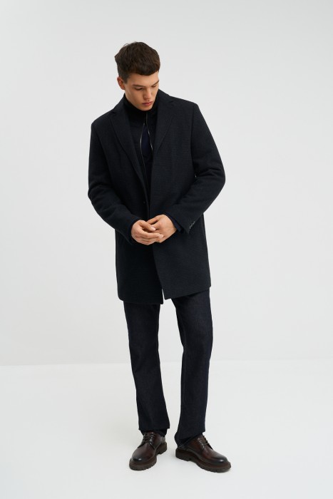 утепленное пальто 771582003 фотография