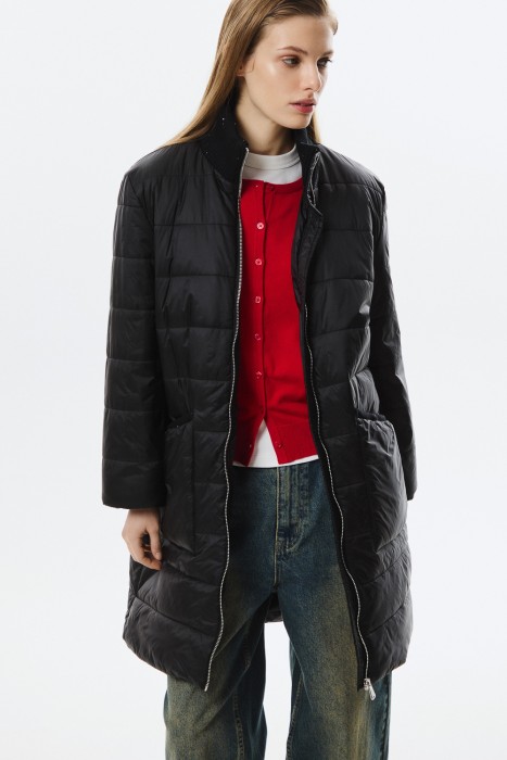 утепленное пальто 808125003 фотография