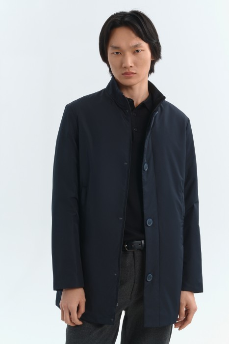 утепленный плащ 741553003 фотография