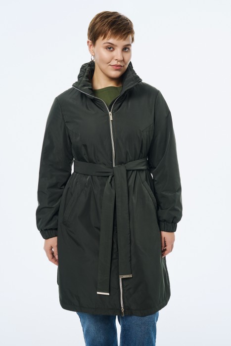 утепленный плащ 740467003 фотография