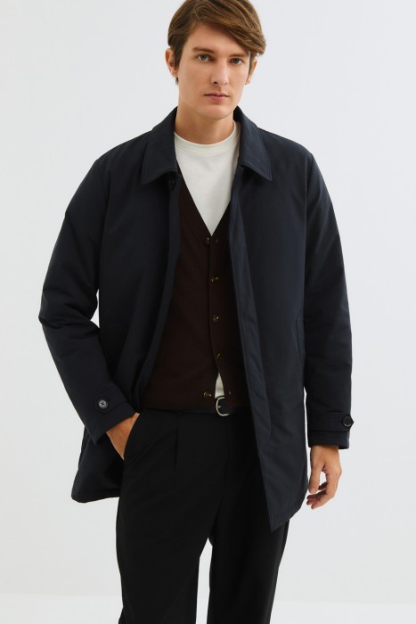 утепленный плащ по цене 5320 руб вид справа