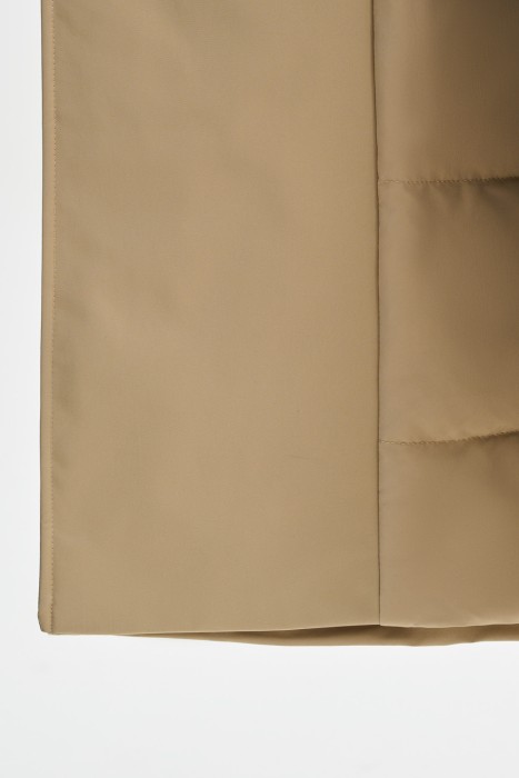 утепленный тренч с капюшоном из россии вид сбоку