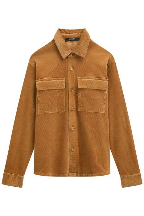 вельветовая рубашка из хлопка из россии вид сбоку